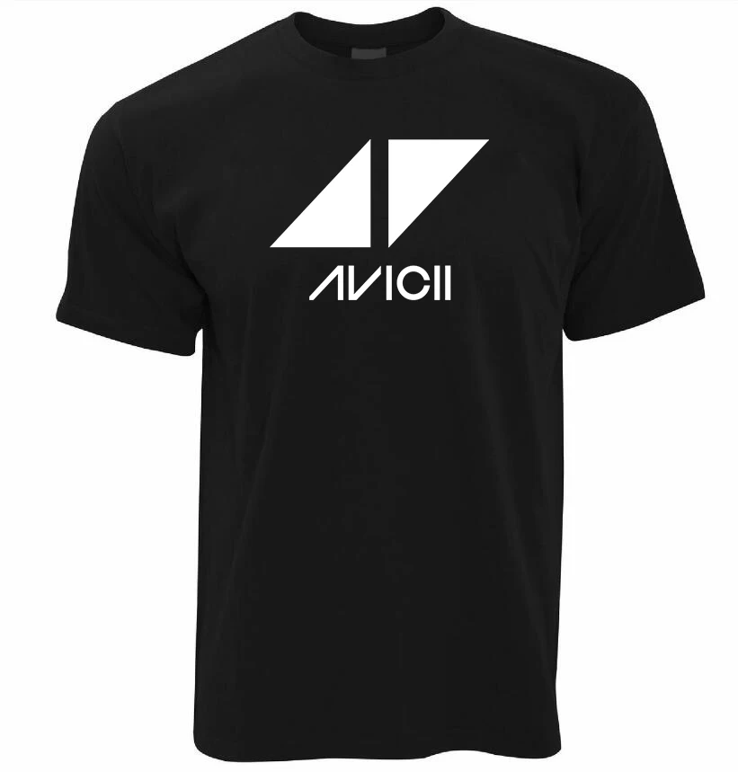 Футболка Avicii DJ для мужчин и женщин Повседневная Уличная одежда с круглым вырезом