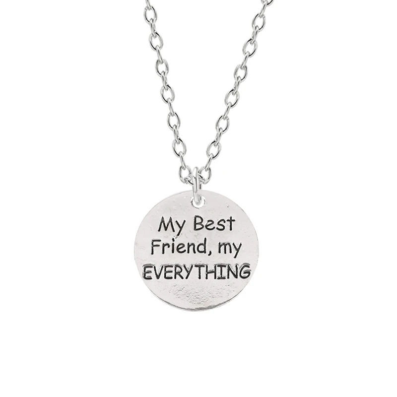 Новинка 2020 простое модное ожерелье для мужчин и женщин Круглый Кулон из