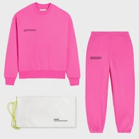 solid sweatsuit set for women two piece outfits oversized sweatshirts tops and sweatpants jogger tracksuits loose trousers
