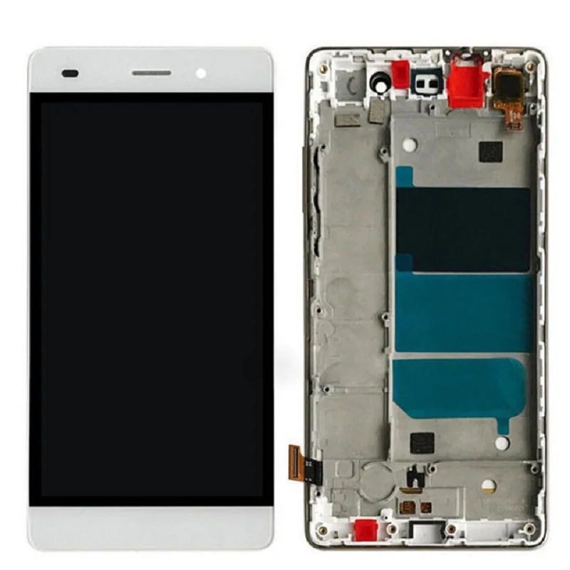 100% тестовый ЖК-экран с рамкой для Huawei P8 Lite ЖК-дисплей дигитайзером сенсорная