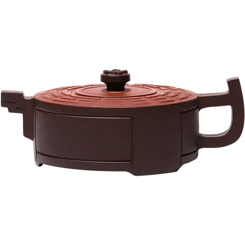 

Yixing handmade teapot, household tea set, purple clay teapot, Bagua pot