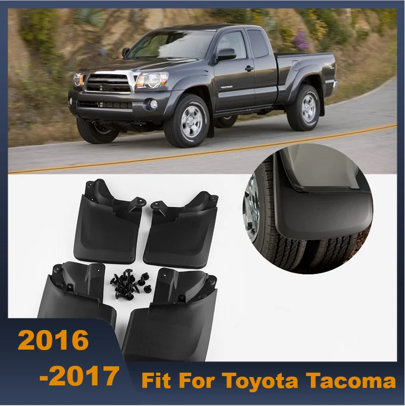 4 шт. брызговики для Toyota Tacoma 2016 2017 | Автомобили и мотоциклы