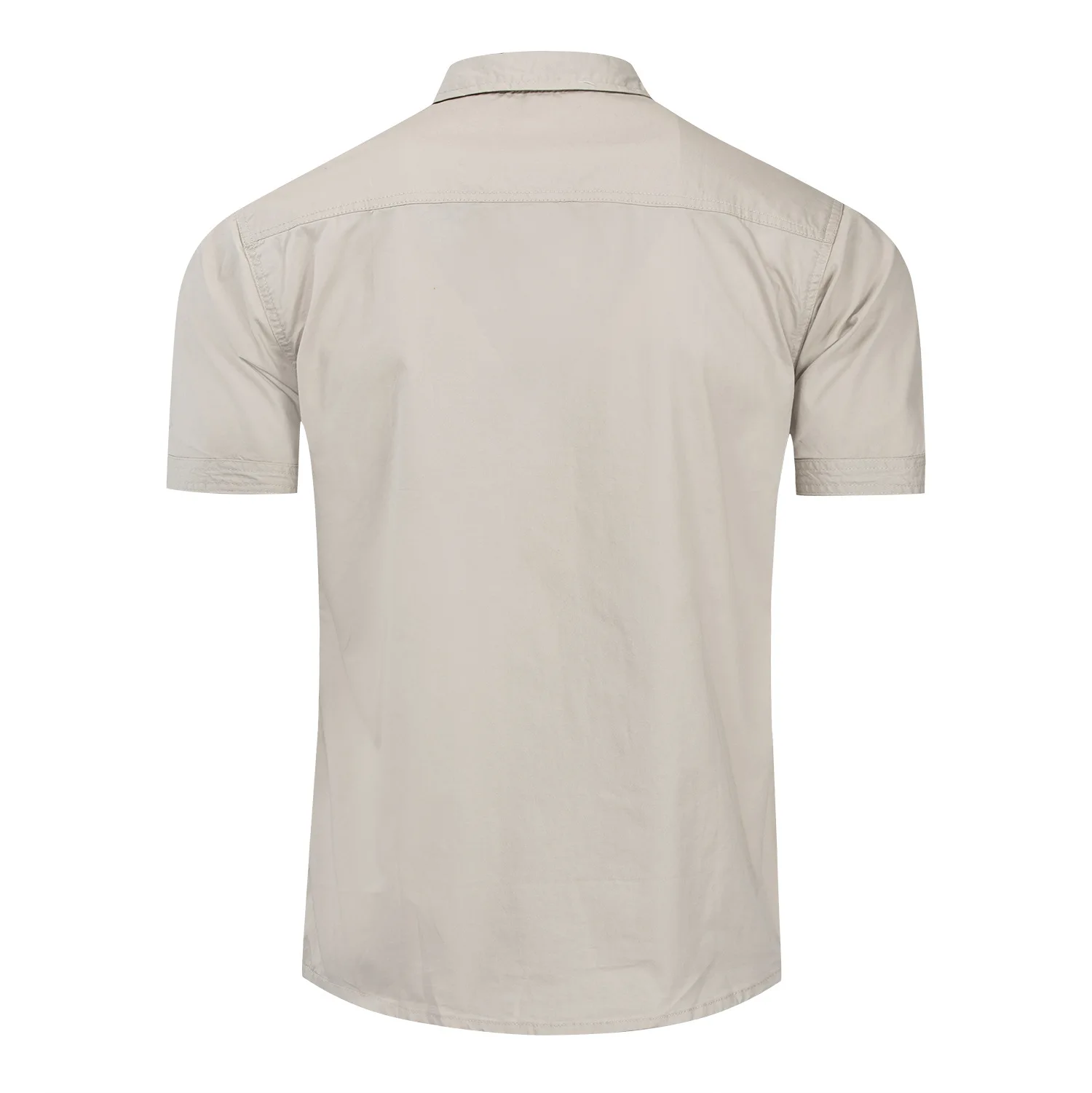 

Men Cotton Shirts 2021 New Solid Color Casual Shirt Male Men Outdoor Short Sleeve Shirts shirts for men hemp shirt