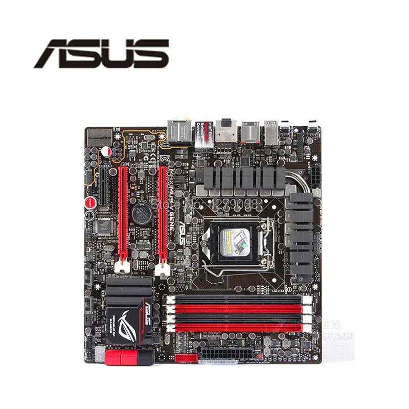 Разъем LGA 1155 PCI E 3 0 USB3.0 SATA3.0 для ASUS Maximus V Gene десктопная материнская плата Z77 DDR3 б/у