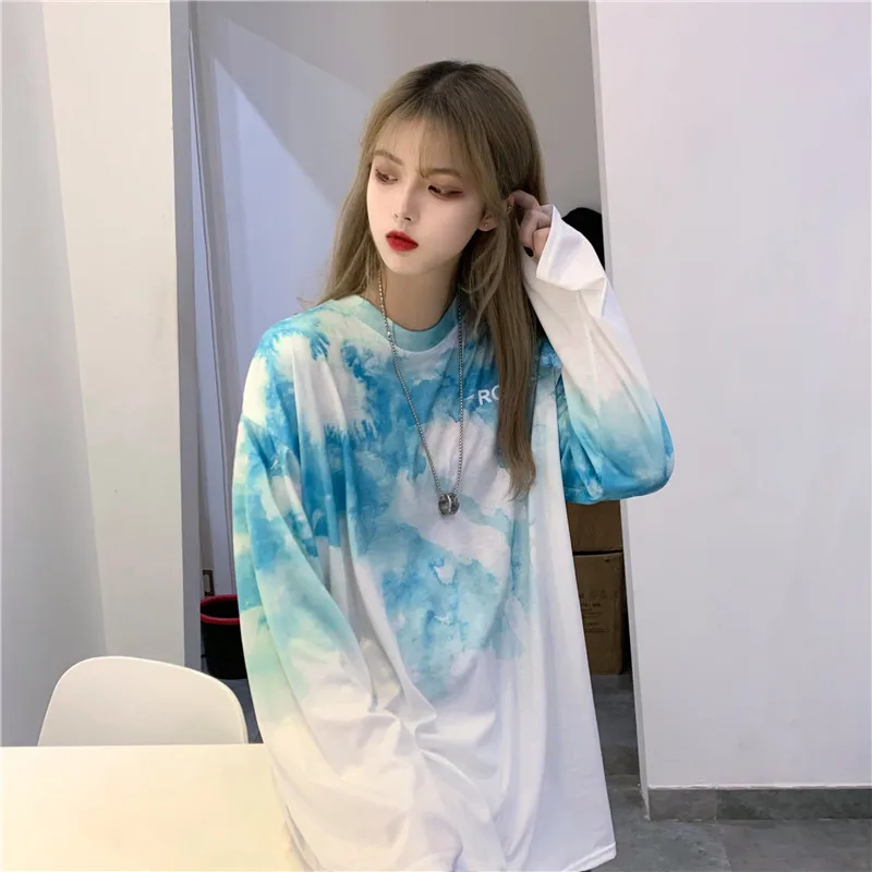 Уличная одежда новая весенняя Корейская женская хипстерские Свободные