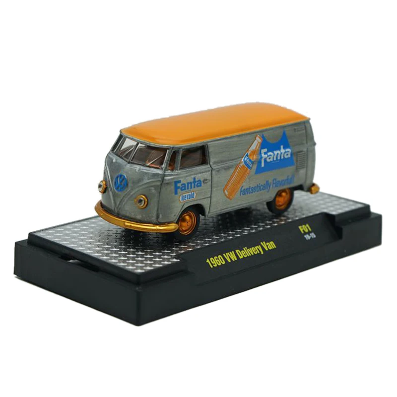 1:64 высокотщательная модель грузового автобуса VW T1 автомобиля из сплава