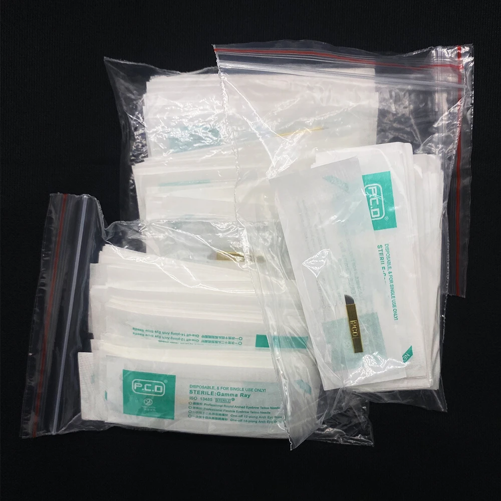 Премиум качество стандарт для ручной PCD12 булавки Перманентный макияж бровей Тату