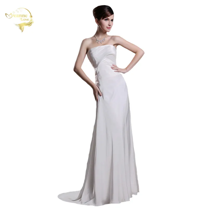 Vestido De Noiva 2021 простые дешевые атласные пляжные свадебные платья свадебное платье