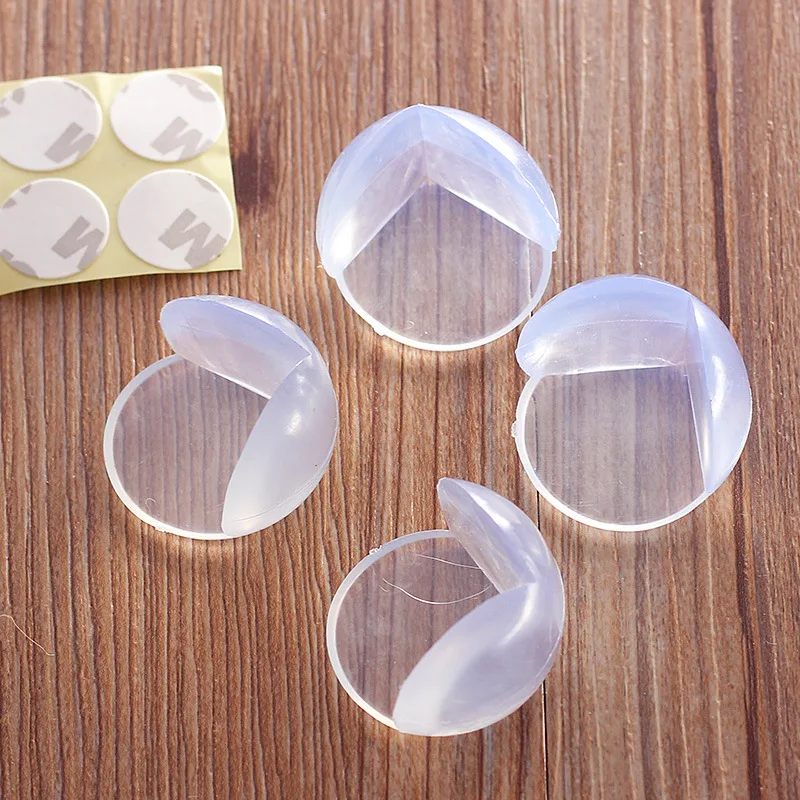 

4Pcs Soft Silicone Baby Safe Corner Protector Table Desk Corner Guard Children Safety Edge Guards For Baby Kids Protection