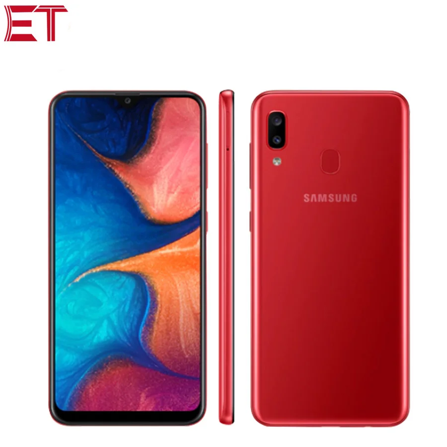 Мобильный телефон samsung Galaxy A20 A205F-DS, 6,4 дюймов, 3 Гб ОЗУ, 32 Гб ПЗУ, Восьмиядерный процессор Exynos 7884, 13 МП, две sim-карты, 4000 мАч, Android