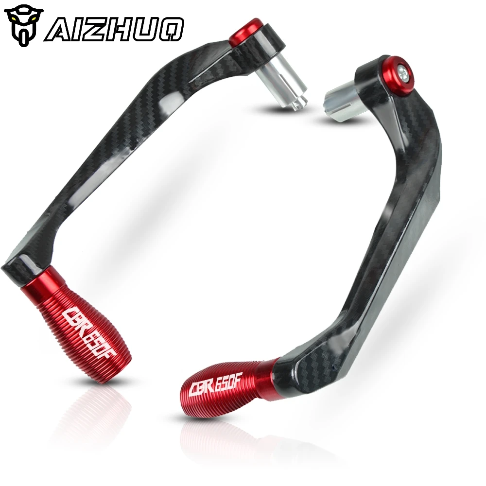 red 7/8" 22mm Motorcycle Lever Guard Brake Clutch Lever Protector Proguard For HONDA CBR650F CBR 650F CBR 650 F - Цвет: red