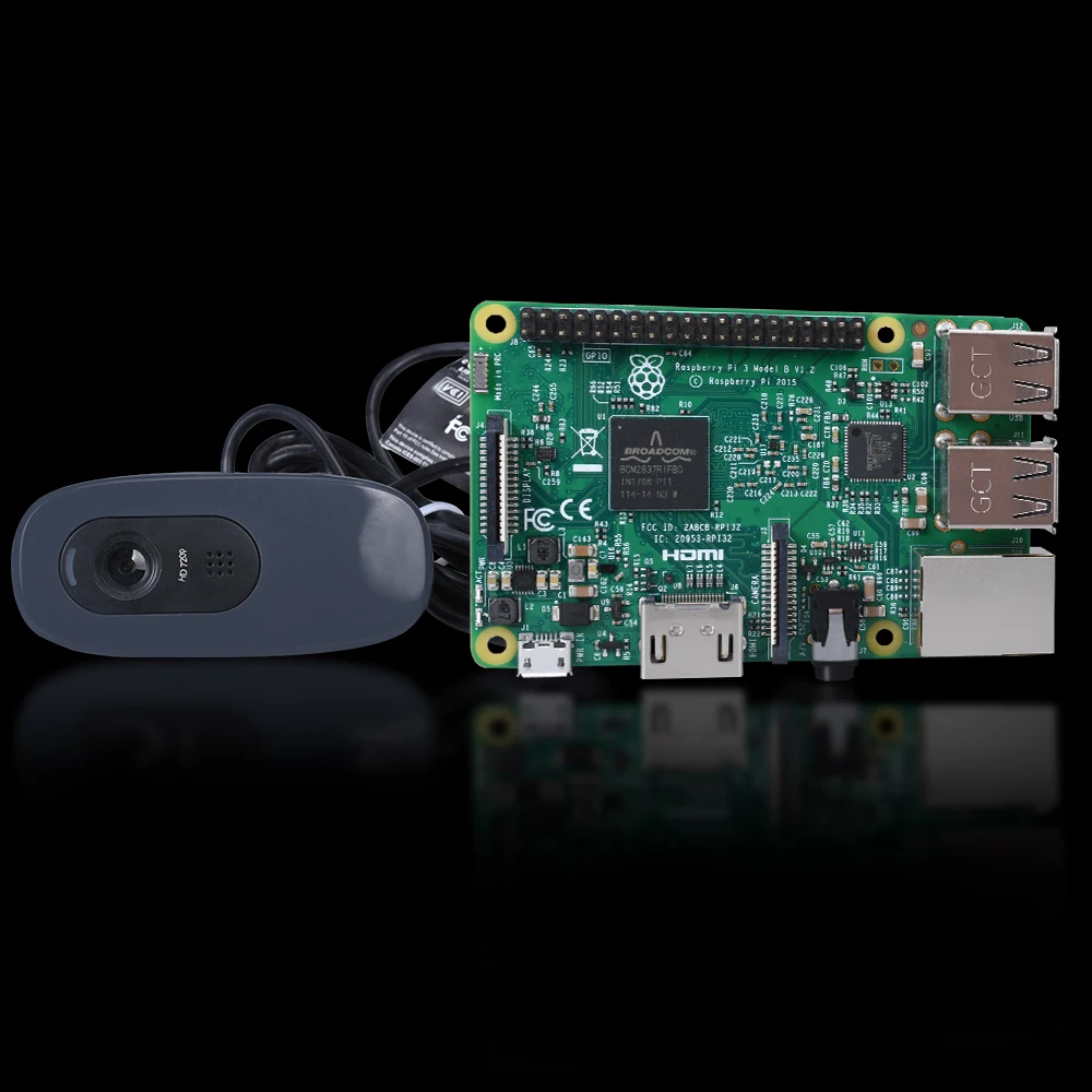 Octoprint Raspberry Pi 3 B Development Board Kit ram 1G с блоком питания камеры для Ender 3 3D-принтера Octoprint monitoring