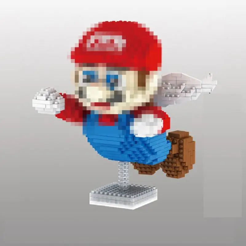 

Super Mario Blocks Bloc De Construction Bloco De Montar Brain Game Mini Blocks for Kids Christmass Gift Brinquedos Brinquedos To