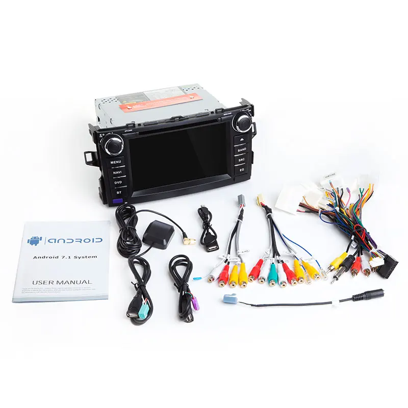 AutoRadio 2 Din Car DVD Player For Toyota AURIS Corolla Altis 2012 2013 Multimedia GPS Tape Recorder Stereo Navigation | Автомобили и