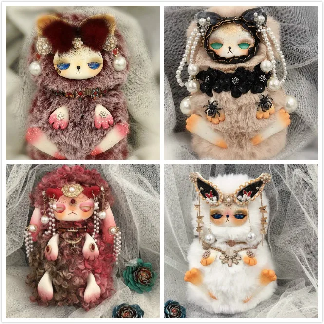 Игрушки из глины для кукол фантазийные существа 17 см ручная работа | и хобби