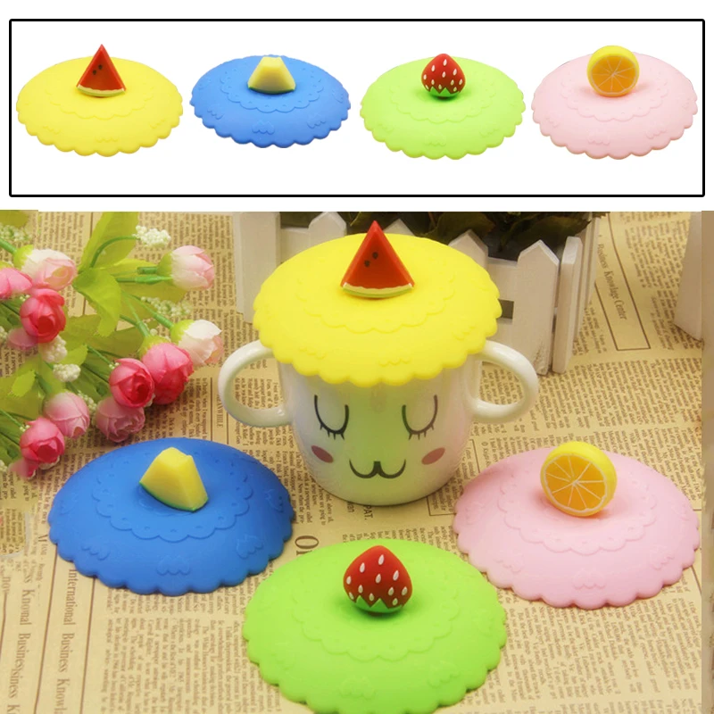 Милая крышка для воды чашка питья силиконовая противопылевая уплотнения