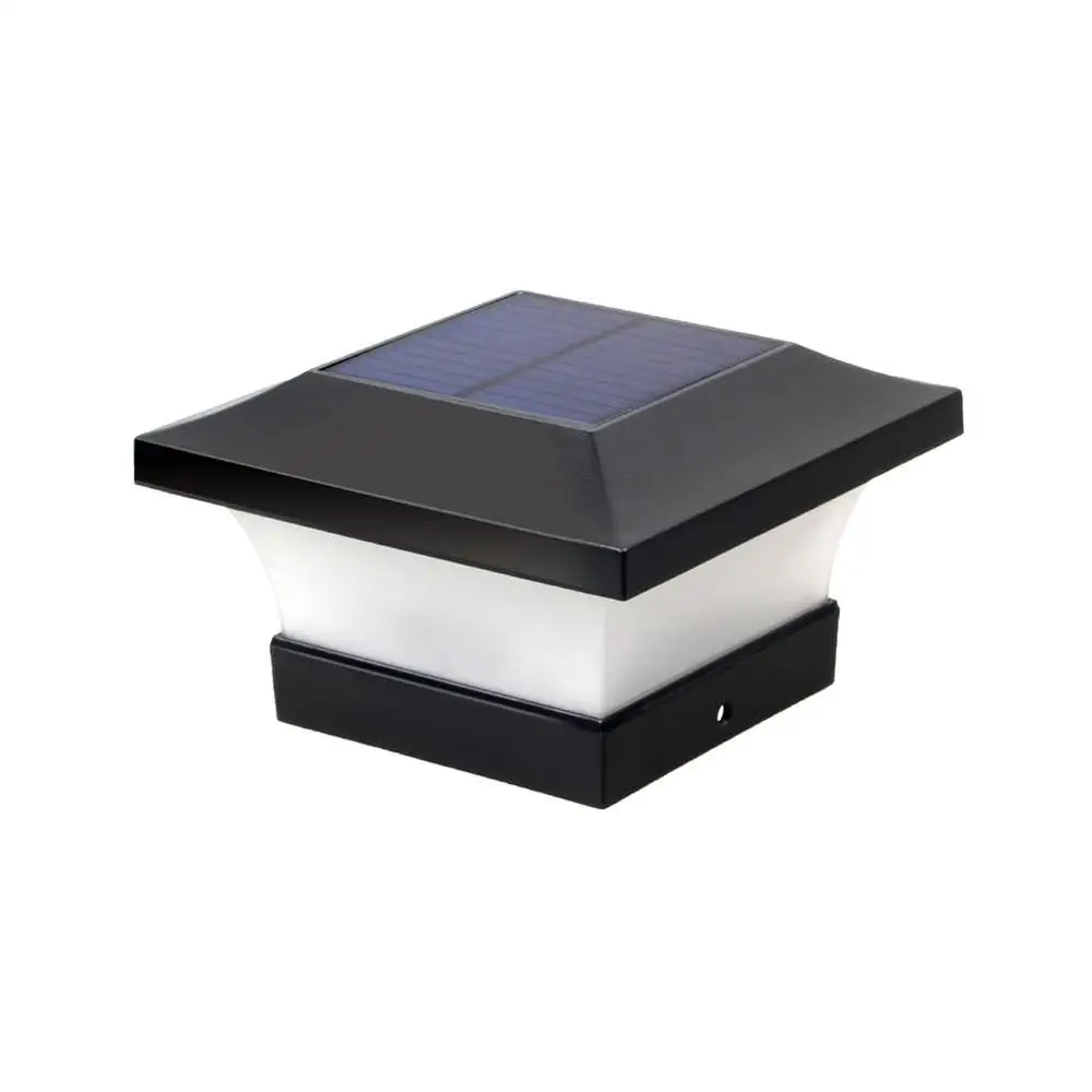 

LED Solar Power Post Lights IP65 Waterproof Column Light Automatic Charging For Outdoor Garden Porch Wall Lamp Yard Landscape