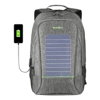 multifunction solar energy men women backpack anti thief waterproof 15 6 inch laptop usb charging backpack leisure travel bags