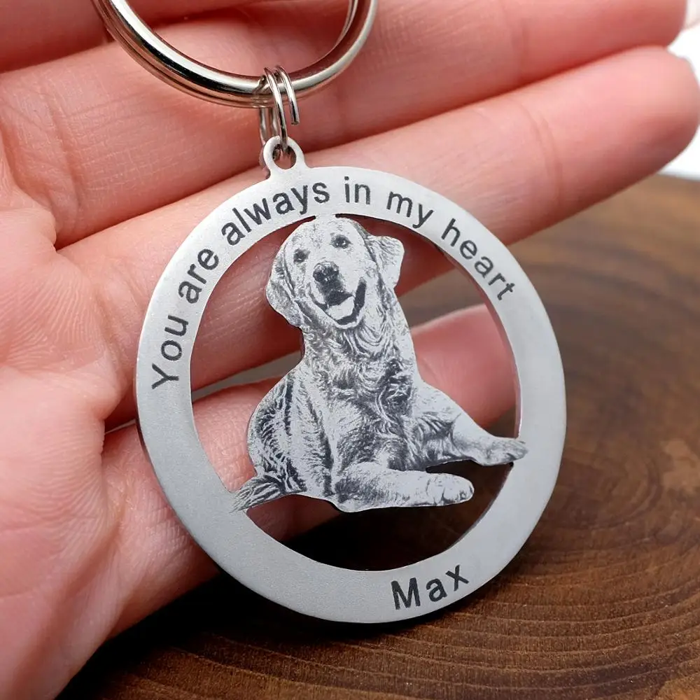 Брелок для собак на заказ персонализированный брелок фотографий домашних