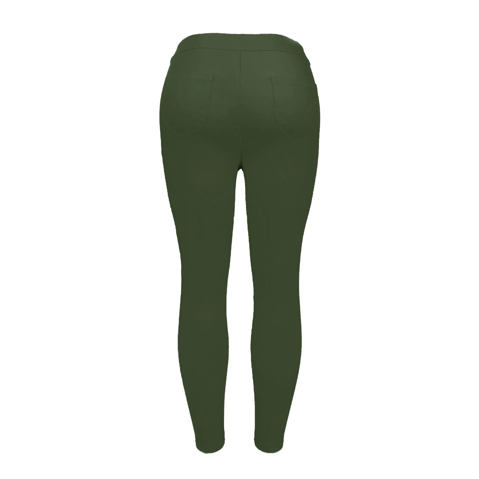 

HAOOHU Slim Pants For Women Skinny High Waist Woman Pencil Pants Stretch Waist Female Trousers Spring Autumn