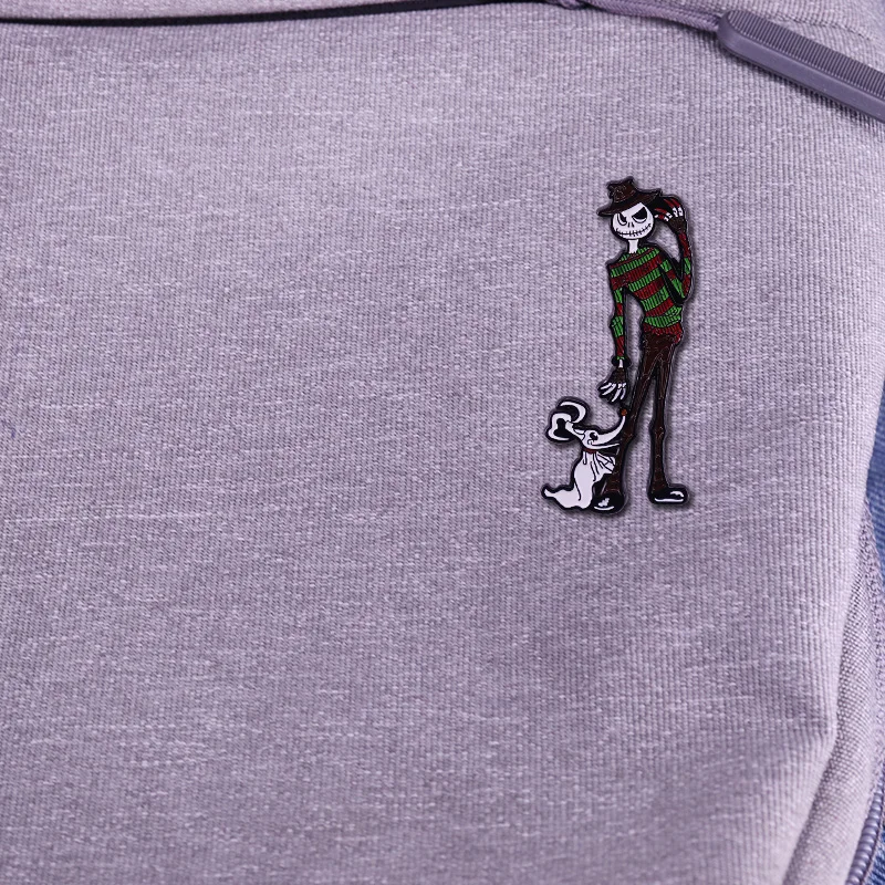 Ночные кошмары Фредди Крюгер из сериала Тыква|Броши| |