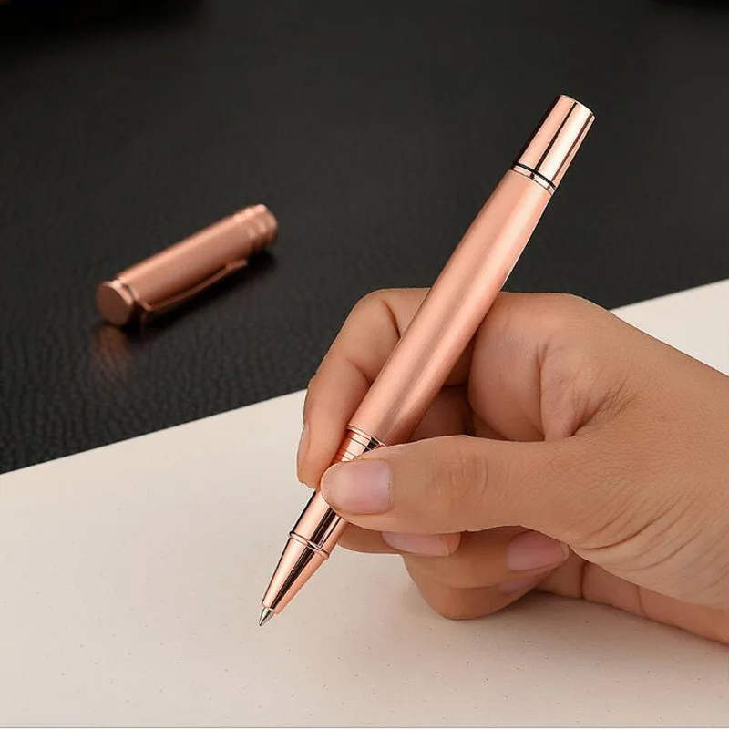 Высококачественная металлическая шариковая ручка Классическая стрела розовое