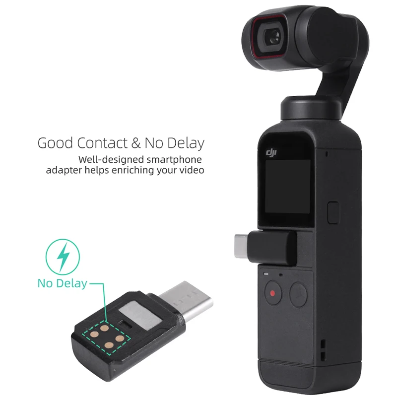 Для dji osmo pocket 2 Мобильный телефон Connector для iPhone TYPE-C Android IOS Adapter accessories | Электроника