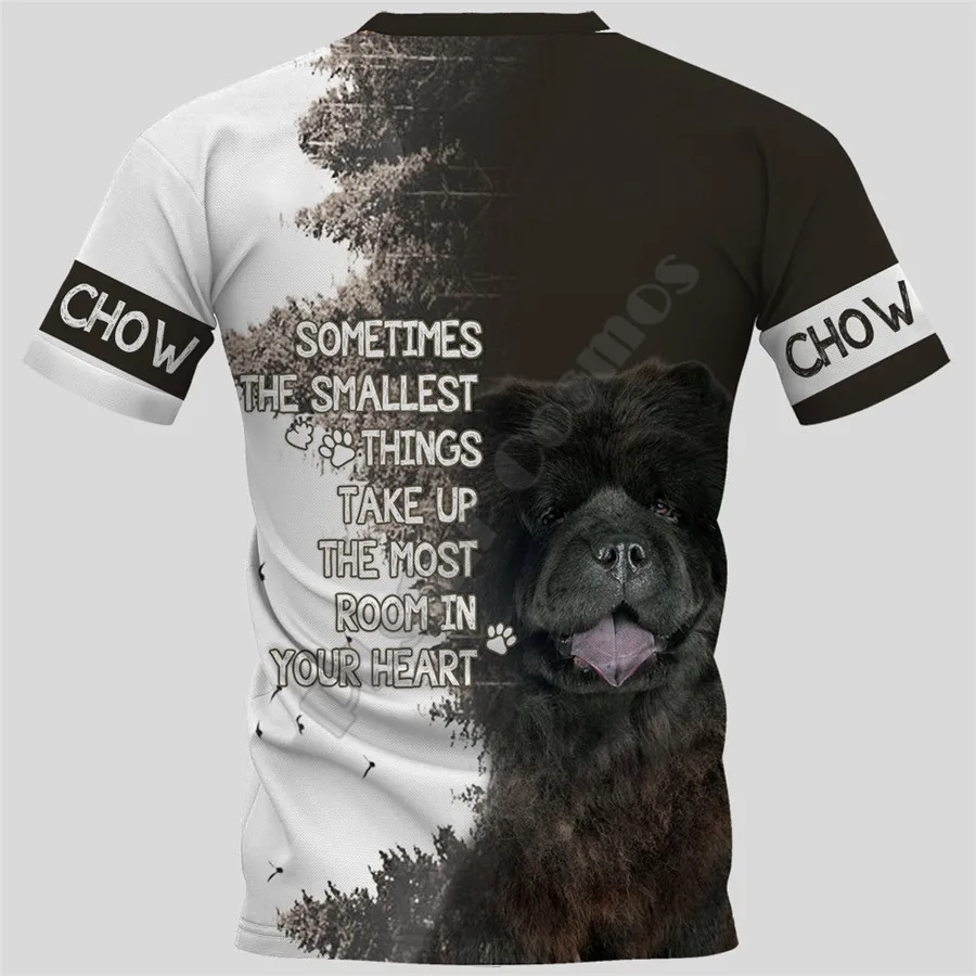 Футболка Chow Dog с 3D принтом |