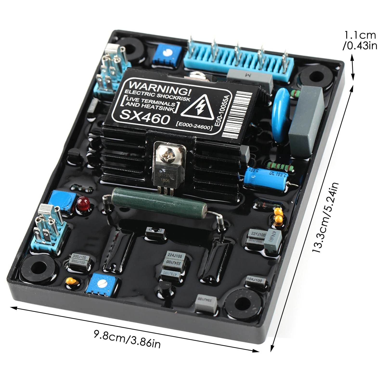 

Compatible with AVR SX460 Automatic Voltage Regulator Control Models Accessories Replacement for Stamford Generator Genset