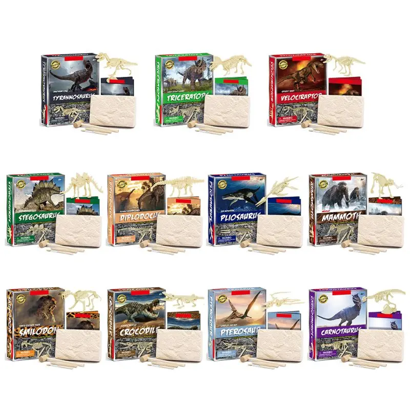 &quotСделай сам&quot крокодил динозавр Новинка копания окаменелости земляных работ