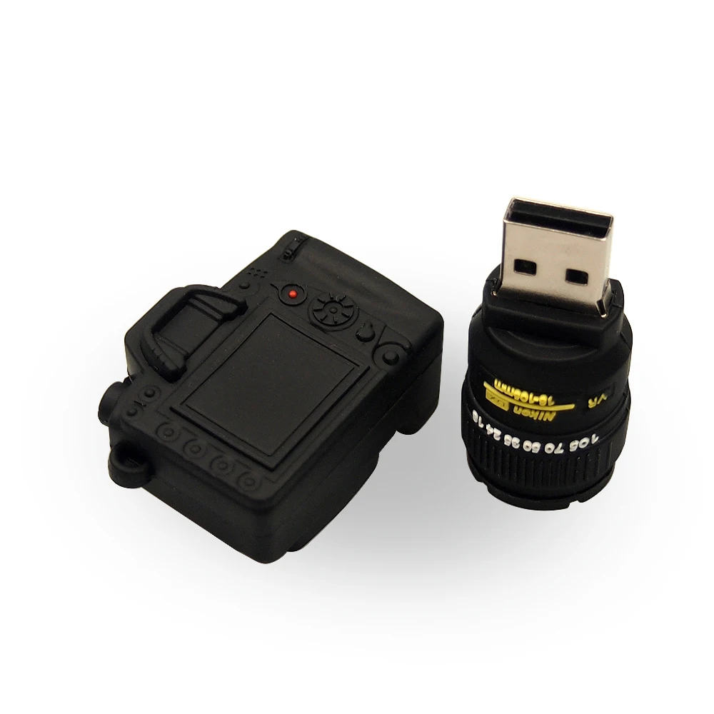 Мини USB 2 0 флэш накопитель Новая модная камера Флешка 128 МБ 32 Гб 64 свадебная