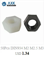50 шт. ISO7045 DIN7985 M2 M2.5 M3 M4 M5 прозрачные акриловые крестовые нейлоновые винты с круглой головкой пластиковые крестовые винты