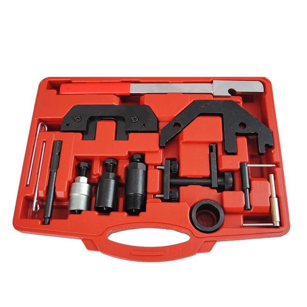 13Pcs Engine Timing Tool Kit For Bmw M41 M51 M47 M57 TU T2 E34 to E93 Land Rover Diesel Engines Professinal Master |