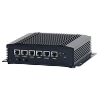 firewall pc fanless mini computer intel core i5 8265u 6 lan 211at gigabit ethernet 4usb 3 0 hd rs232 com router pfsense mini pc