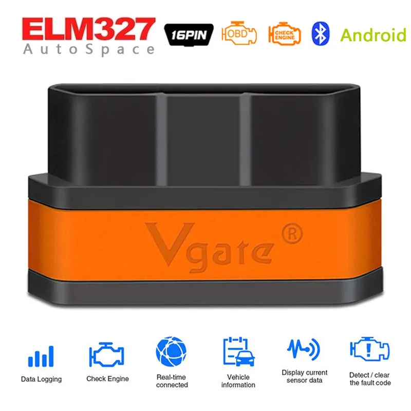 Автомобильный диагностический сканер Obd2 Vgate iCar2 Bluetooth-сканер elm 327 V2.1 obd 2 Wifi ELM327 icar