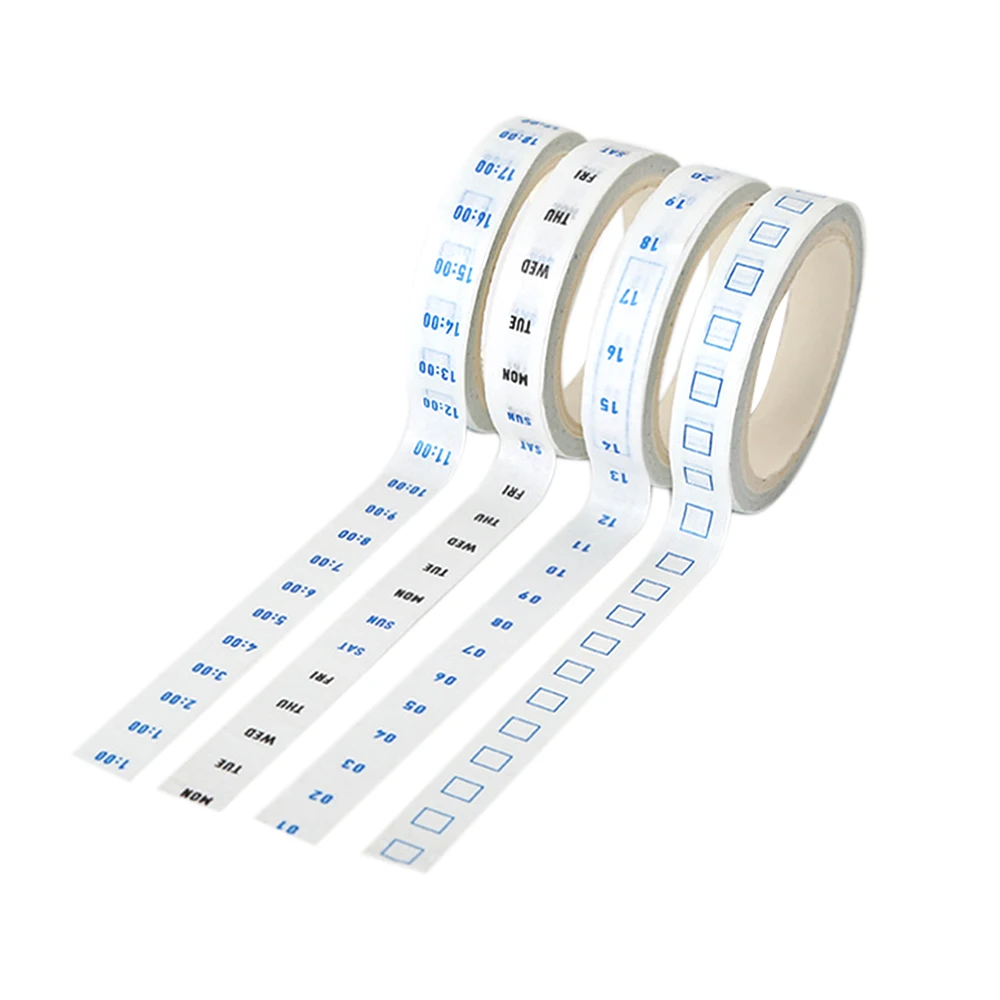 4 рулона/набор самоклеящиеся бумажные ленты 8 Х5 м|Офисный скотч| |