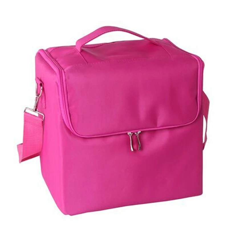 Storage bag 3 QMJHVX Высокое качество Профессиональный пустой макияж Mujer косметический Чехол Органайзер чехол для салона красоты татуировки гвоздь художественная корзина для инструментов чехол для костюма s - Цвет: Storage bag 3