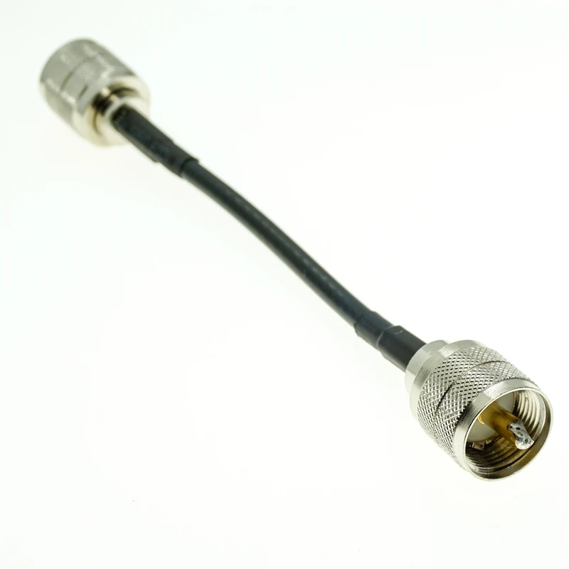 

UHF Male to UHF Male PL259 PL-259 Plug CONNECTOR RF Pigtail Jumper RG58 Cable
