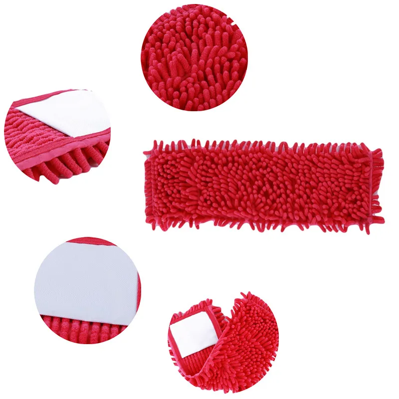 Замена головки швабры для домашней уборки шенилл заправка бытовой пыли замена