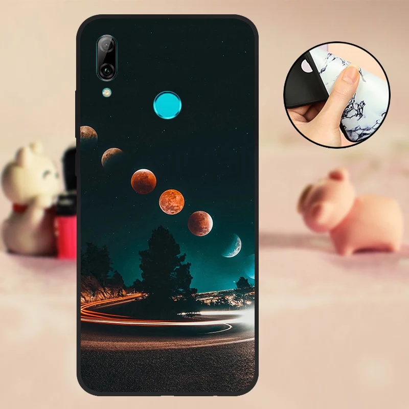 T245 P Smart Coque для huawei PSmart чехол силиконовый черный ТПУ 6," для huawei P Smart Чехол для мобильного телефона мягкий - Цвет: T245