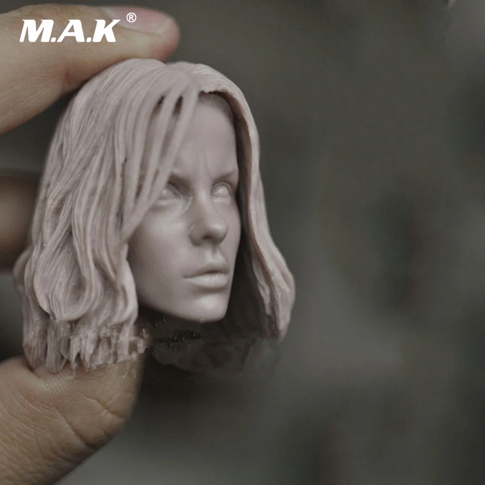 

Селена Кейт Бекинсейл Неокрашенный 1/6 весы белый DIY женский манекен головы для резьбы по дереву для 12 "Женский Экшн фигурки