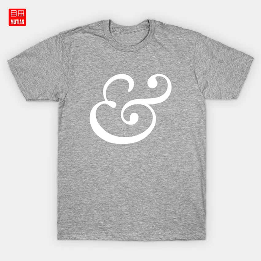 Типография Ampersand &amp Sign футболка иллюстрация графический дизайн типография