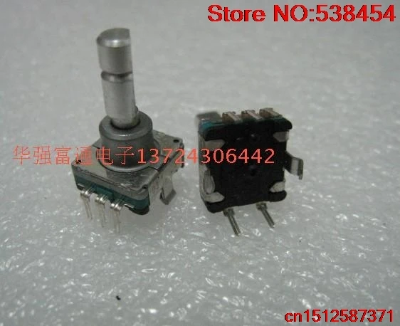 2 шт. импульсный потенциометр EC11 30 точечный Поворотный энкодер с регулятором