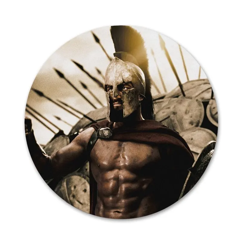 Спартанские 300 Значки из фильма значки металлические для фотографий|Значки| |