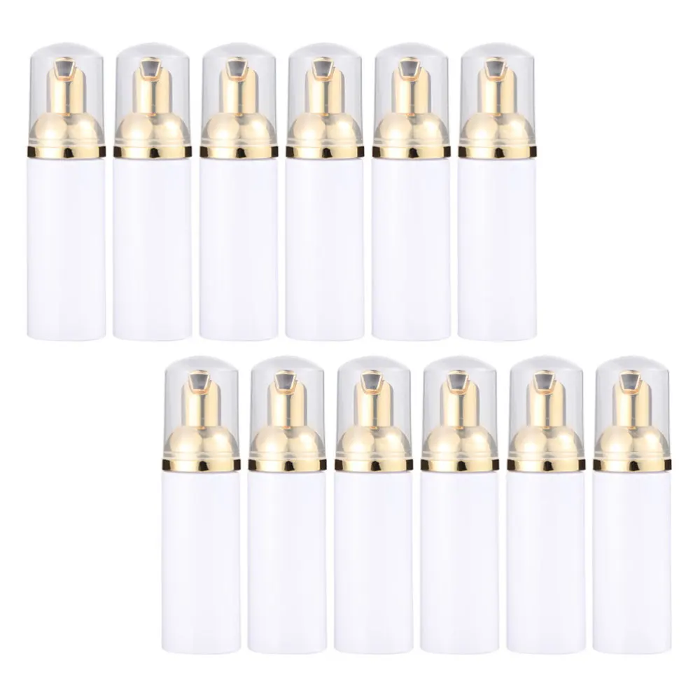 

12Pcs 30ml Empty Facial Cleanser Foaming Bottles Travel Portable Dispenser