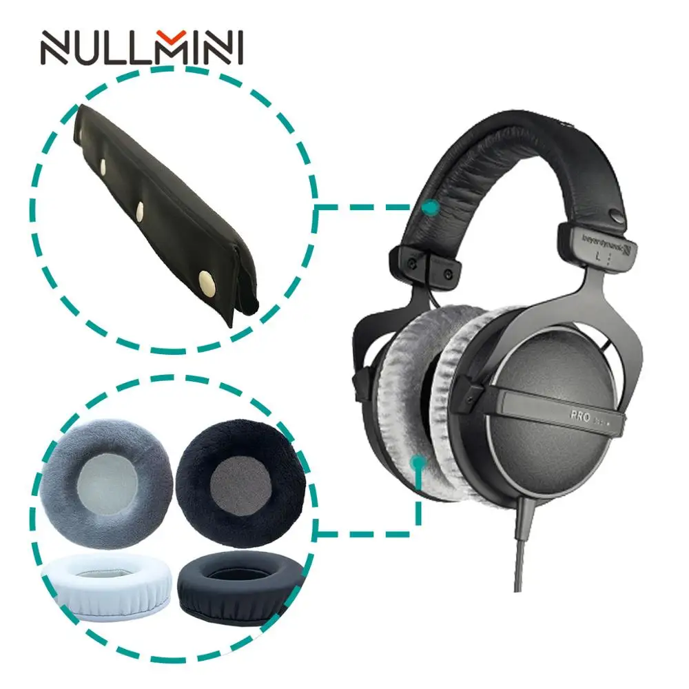 Сменные накладки на наушники NullMini повязка голову для Superlux HD660 HD330 муфта наушников
