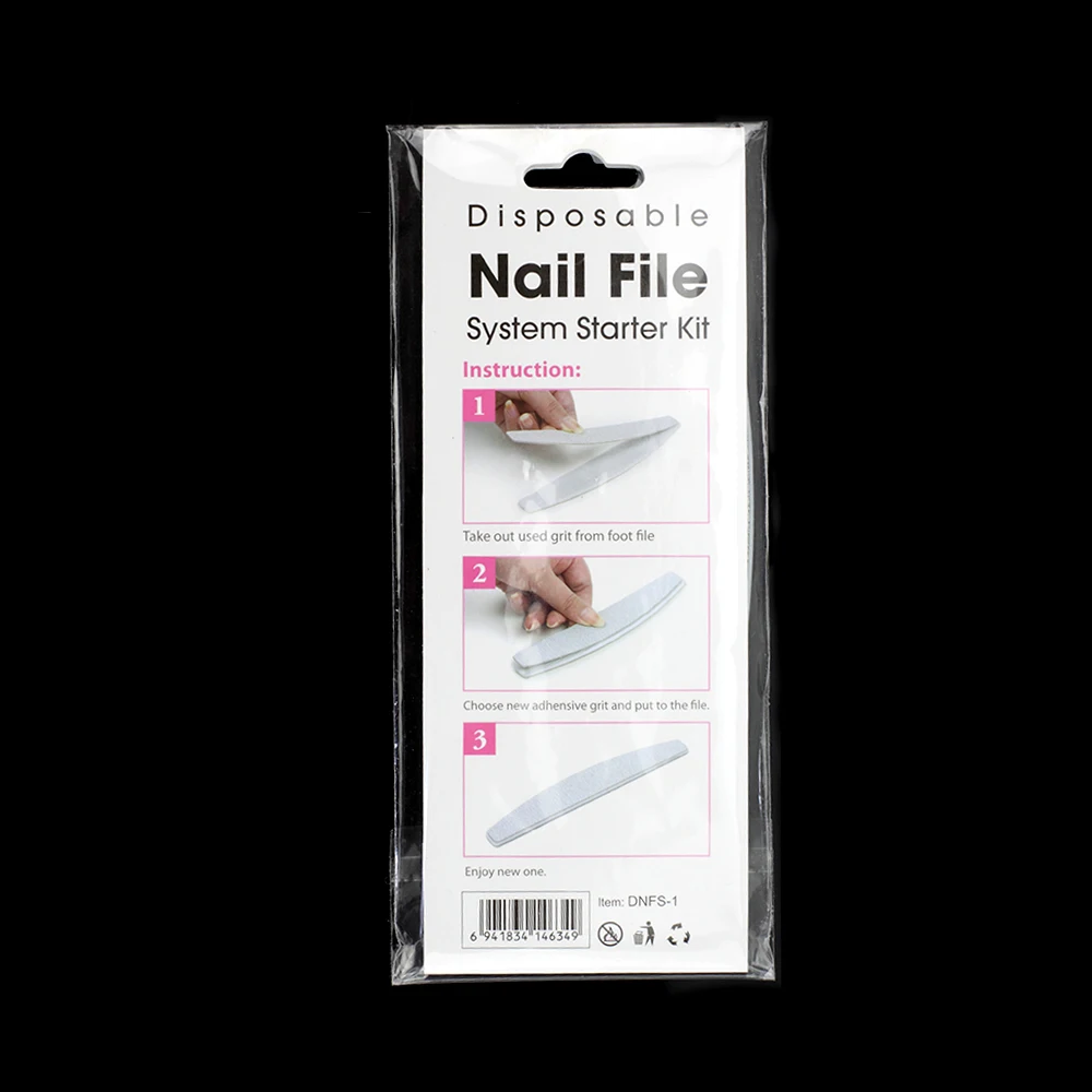 Nail Sponge Buffer File With 12 Replace Sandpaper Kit 4pcs 80# + 100# 150# Grit Toe Sanding Grinding Pads | Красота и здоровье