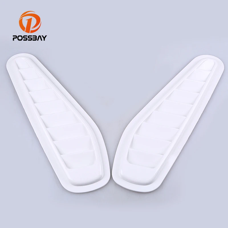 Автомобильная боковая имитация углеродного волокна POSSBAY Крышка вентиляционного