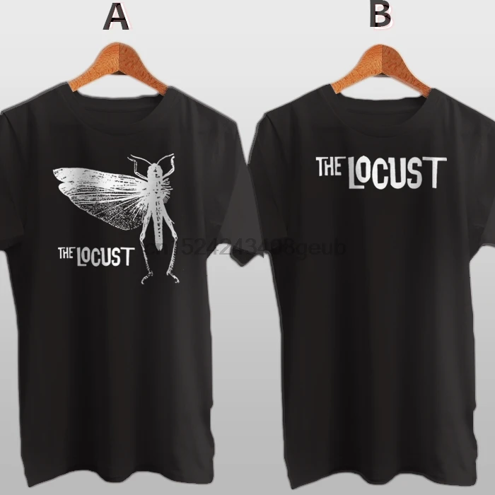 Новая хлопковая футболка с надписью The Locust American Grindcore Band| |
