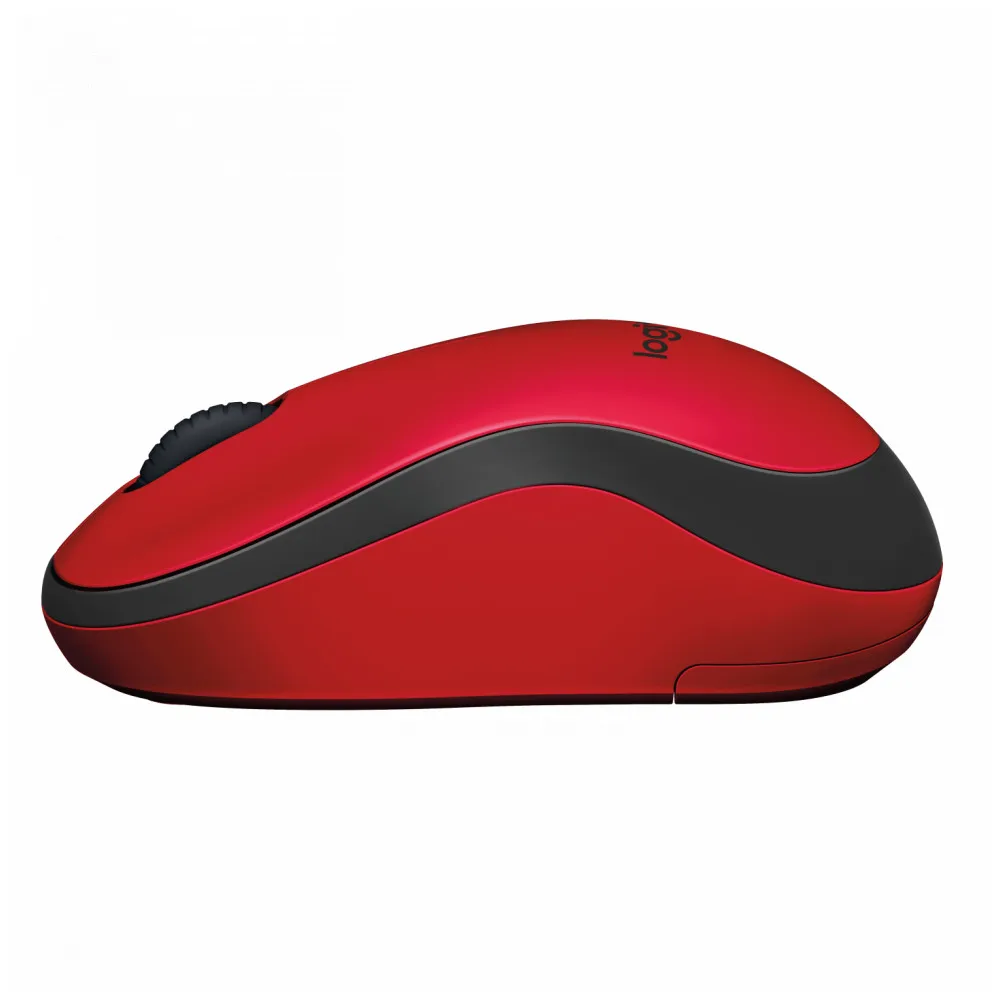 Мышь беспроводная Logitech M220 Silent Red (красная оптическая 1000dpi 2.4 GHz/USB ресивер